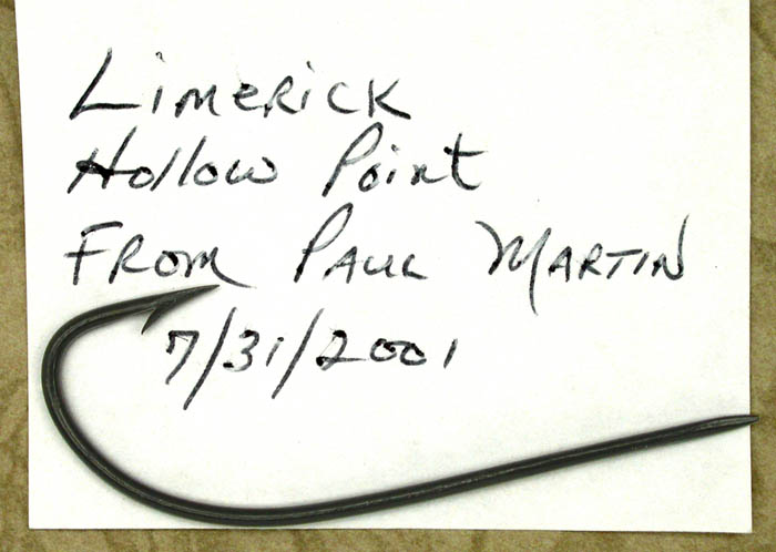 Unidentified Limerick hollow point, about 5.0. From the Reinhold collection.