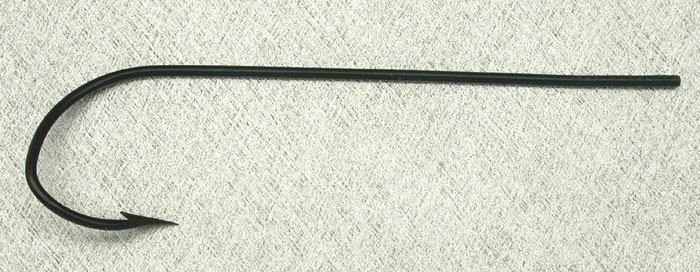 Allcock, kirby, long shank, 5.0, blued, gift from Paul Rossman